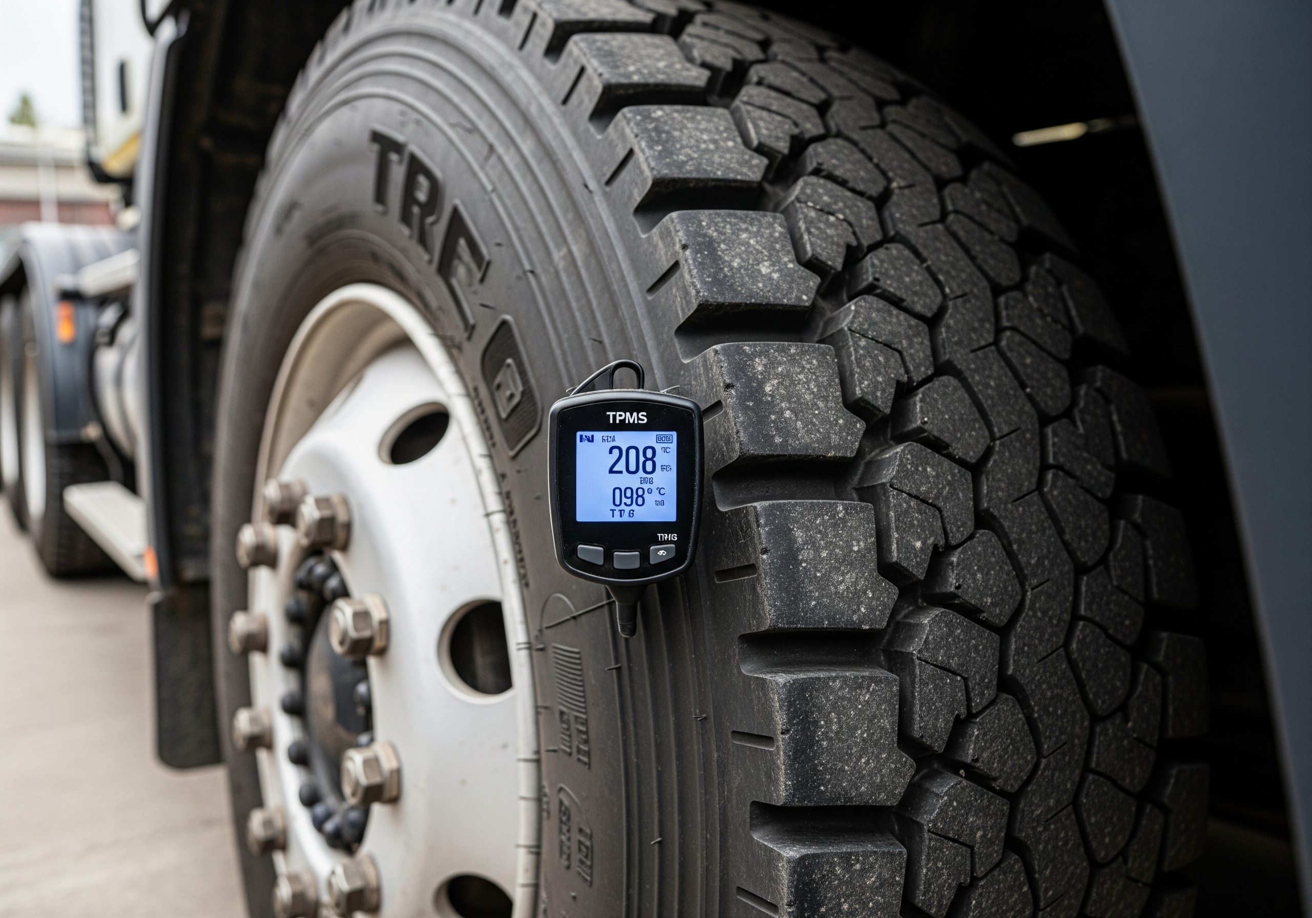 Sistema TPMS para Camiones
