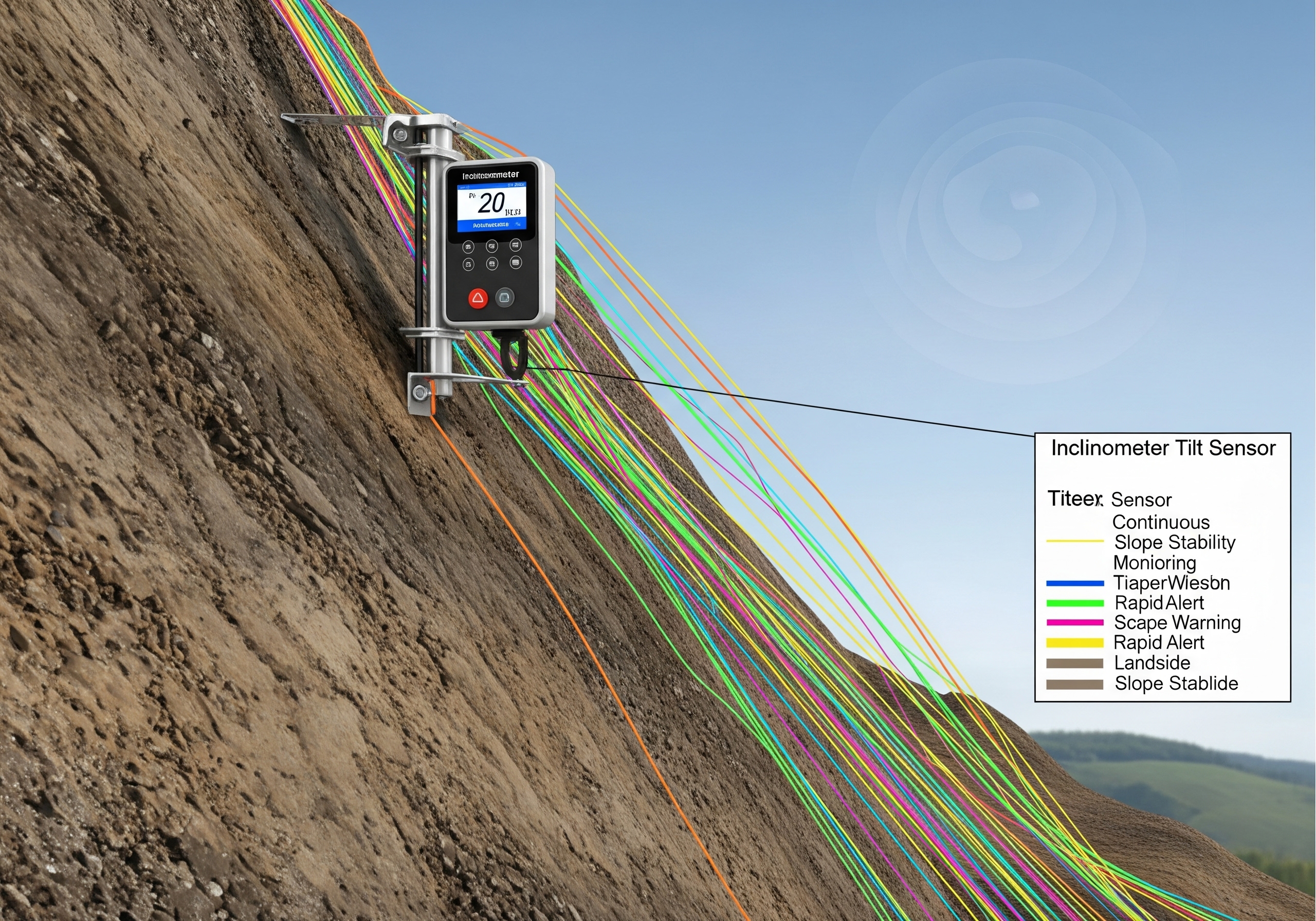 Sensores Inalámbricos para Talud